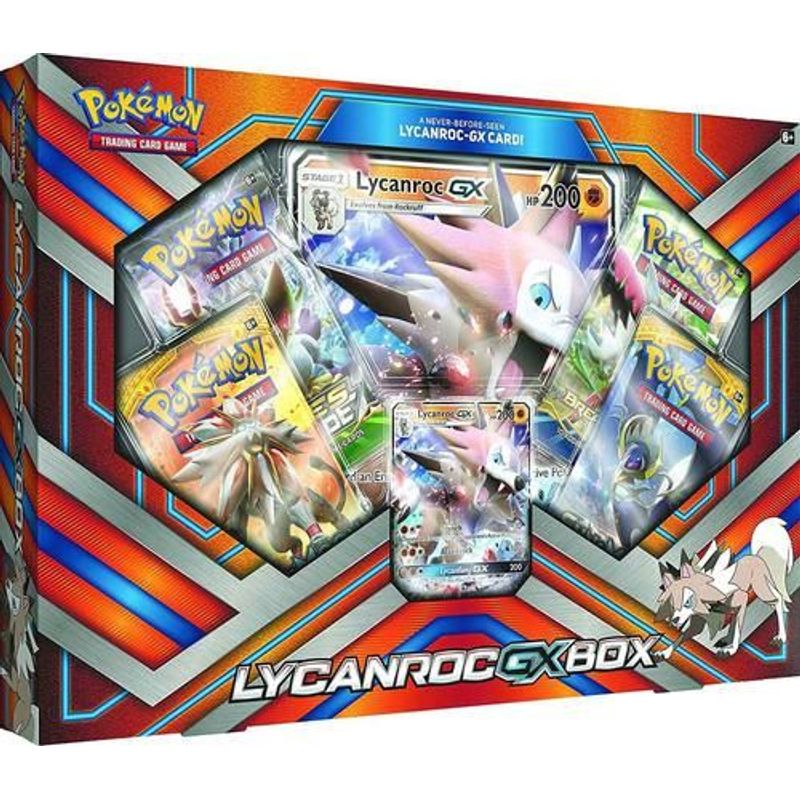 Pokémon TCG Lycanroc GX Box