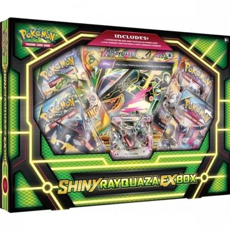 Pokémon TCG Shiny Rayquaza-EX Box