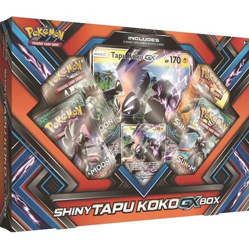 Pokémon TCG Shiny Tapu Koko GX Box