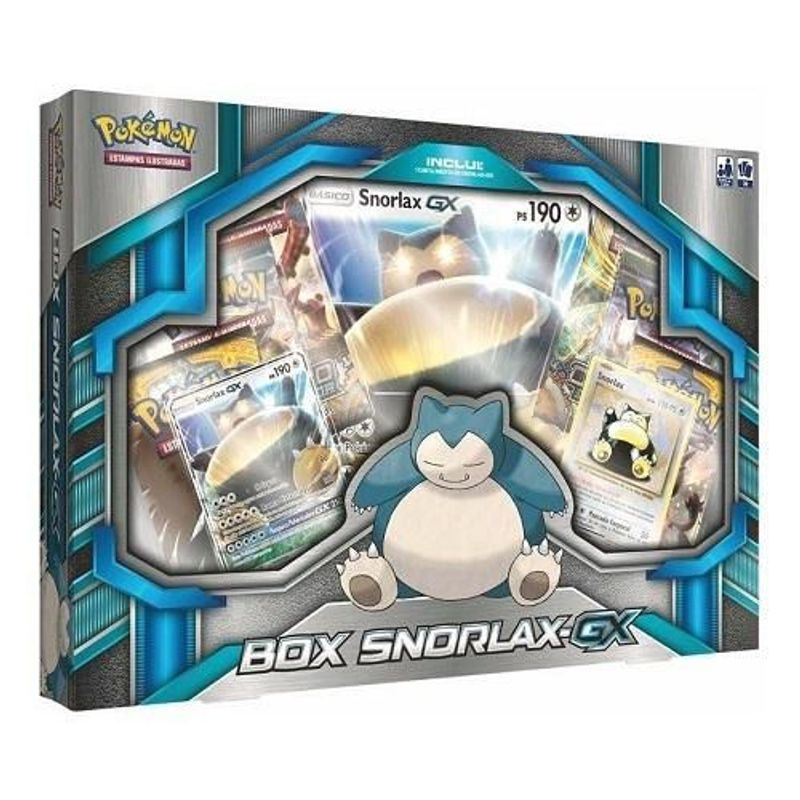 Pokémon TCG Snorlax GX Box