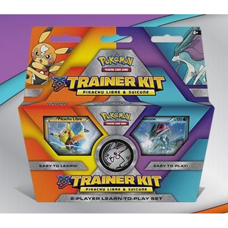 Pokémon TCG XY Trainer Kit Pikachu Libre and Suicune