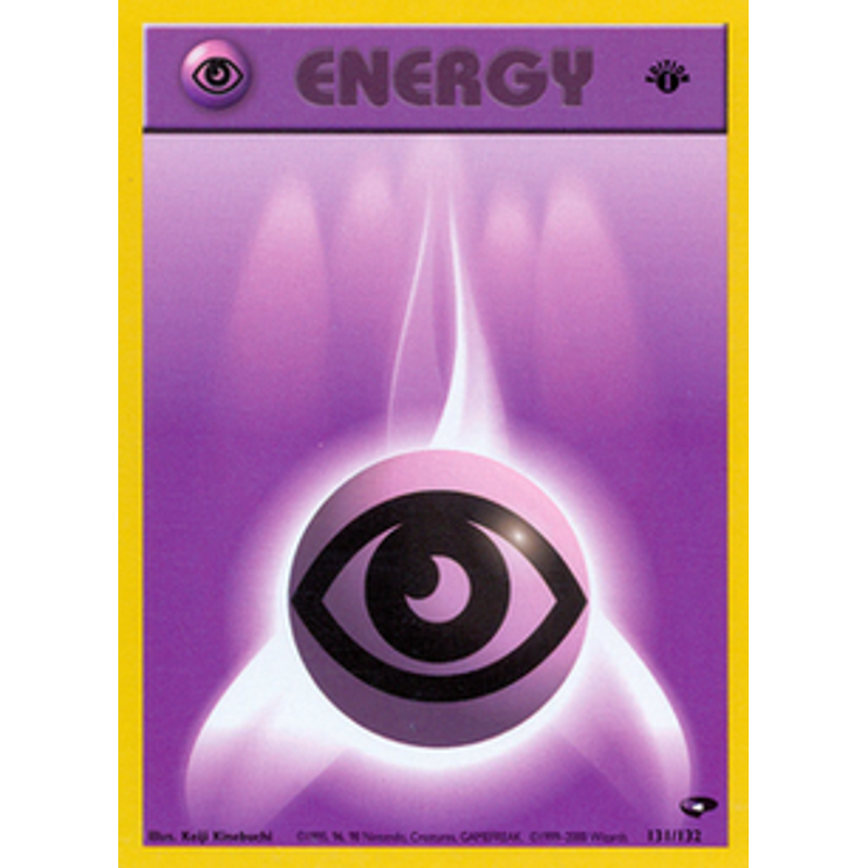 Psychic Energy - Gym Challenge (1st edition)