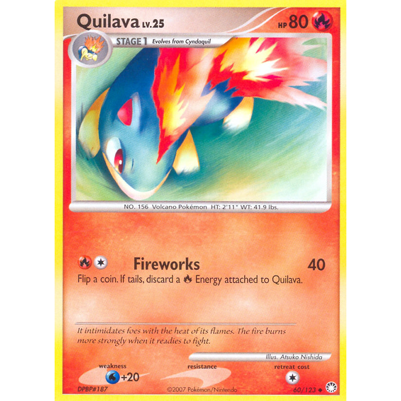 Quilava Pokemon Card C Japanese 018-095-SM8-B