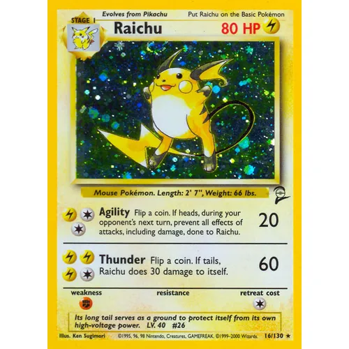 Verified Raichu Base Set By Pokemon Cards Whatnot