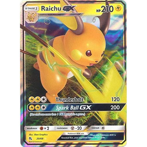 Verified Raichu GX - Hidden Fates by Pokemon Cards | Whatnot