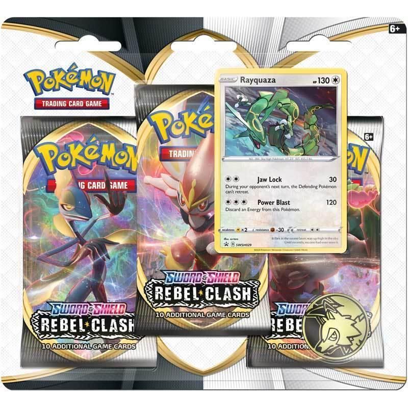 Rebel Clash 3 Pack Blister (Rayquaza)