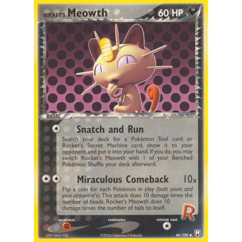 pokemon card meowth｜TikTok Search