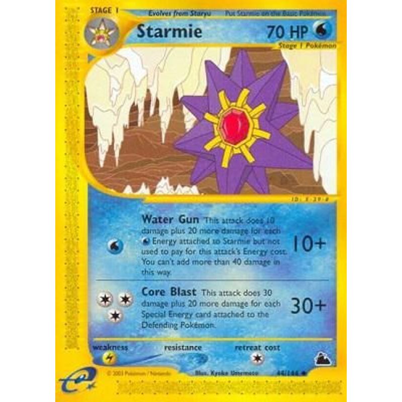 Starmie (44) - Skyridge