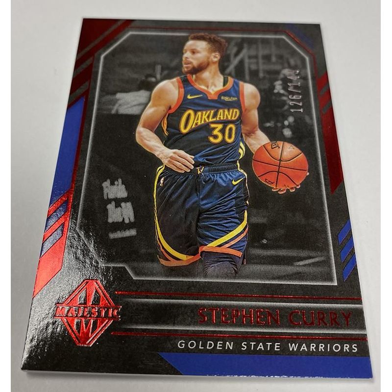 Stephen Curry - 2020 Panini Chronicles Majestic (Red)