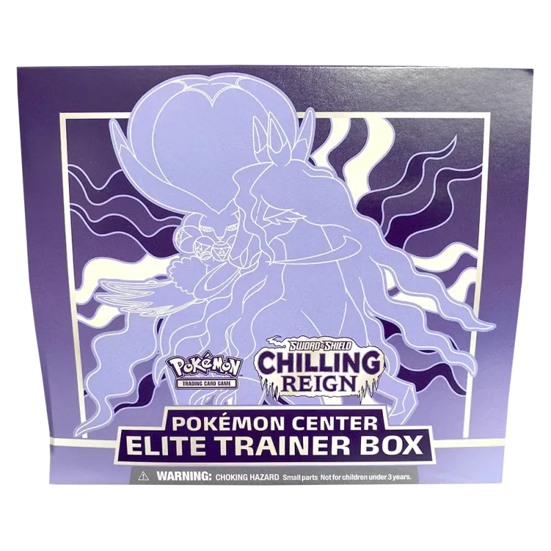 Sword & Shield - Chilling Reign Pokémon Center Elite Trainer Box (Shadow Calyrex)