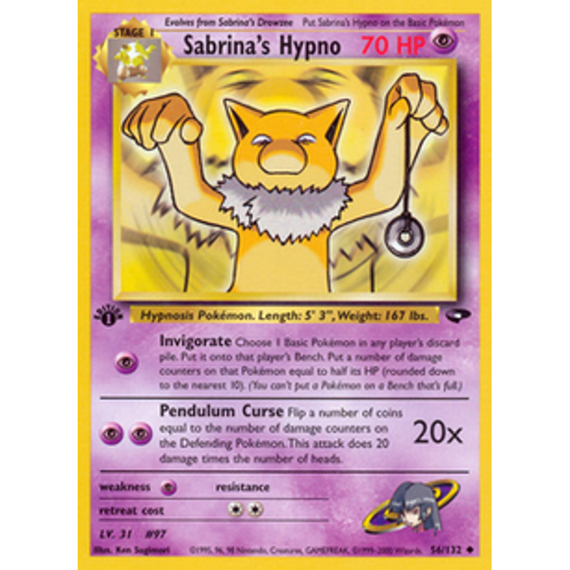 Sabrina's Hypno - Gym Challenge (1st edition)