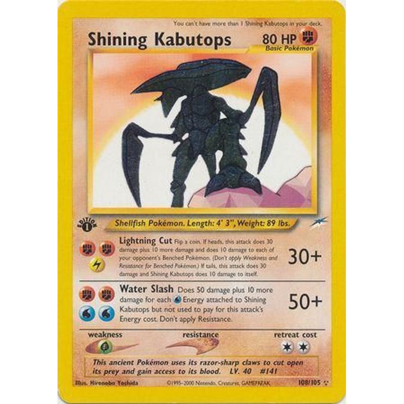 Shining Kabutops - Neo Destiny (1st Edition)