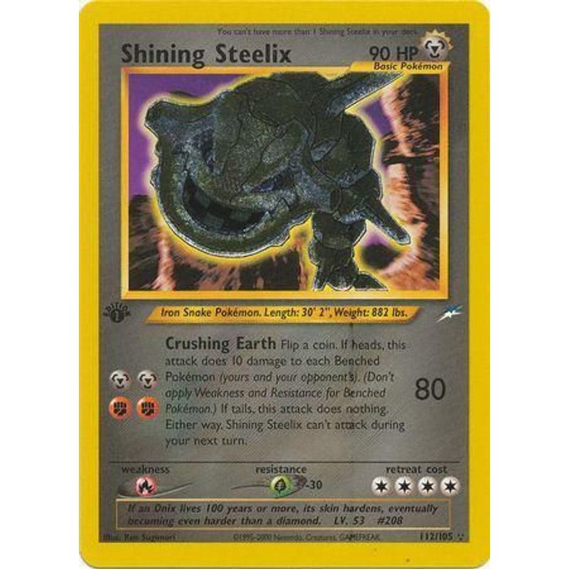 Shining Steelix - Neo Destiny (1st Edition)