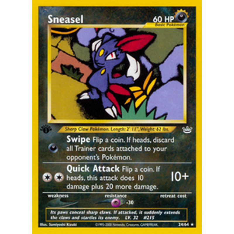 Sneasel - Neo Revelation (1st edition)