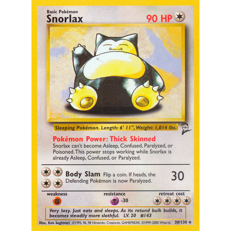 build a bear snorlax card