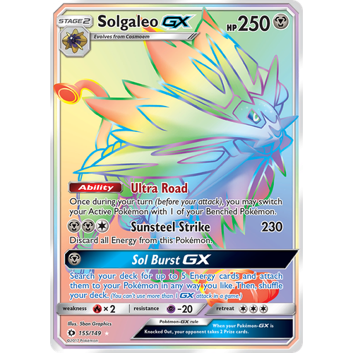 Verified Solgaleo Gx Sun Moon Pokemon Cards Whatnot