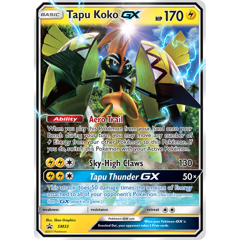 Tapu Koko Gx Pokemon