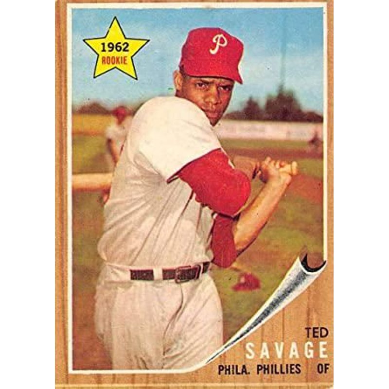 Ted Savage - 1962 Topps (Rookie)