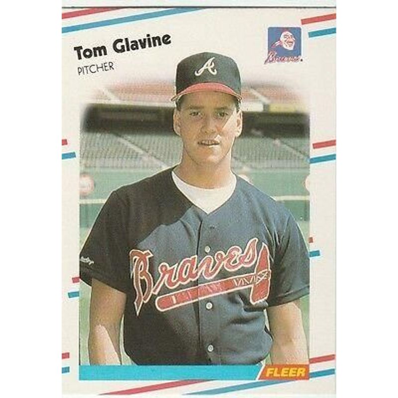 Tom Glavine - 1988 Fleer Glossy Baseball