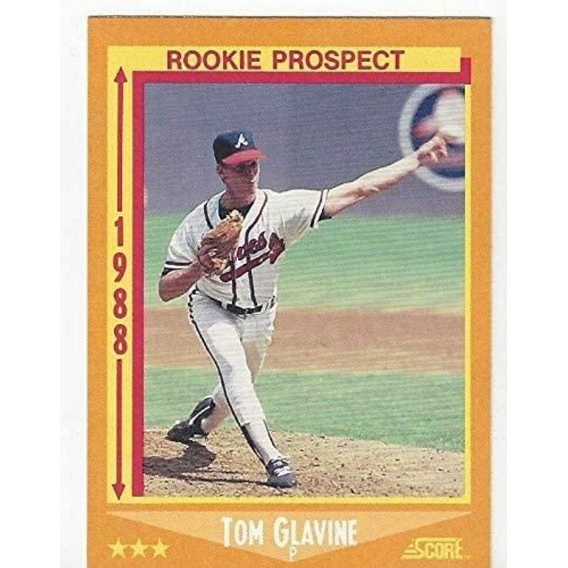 Tom Glavine - 1988 Score Baseball