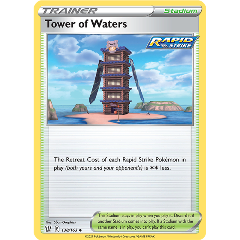 Tower of water - Battle Styles