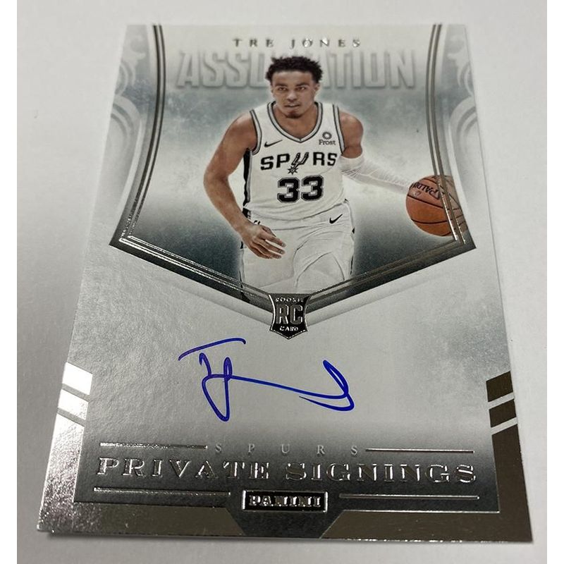 Tre Jones - 2020 Panini Chronicles Rookie Private Signings Association Version Checklist