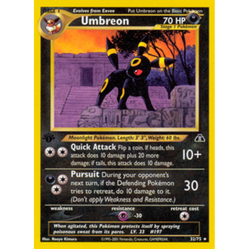 Umbreon (32) - Neo Discovery (1st edition)