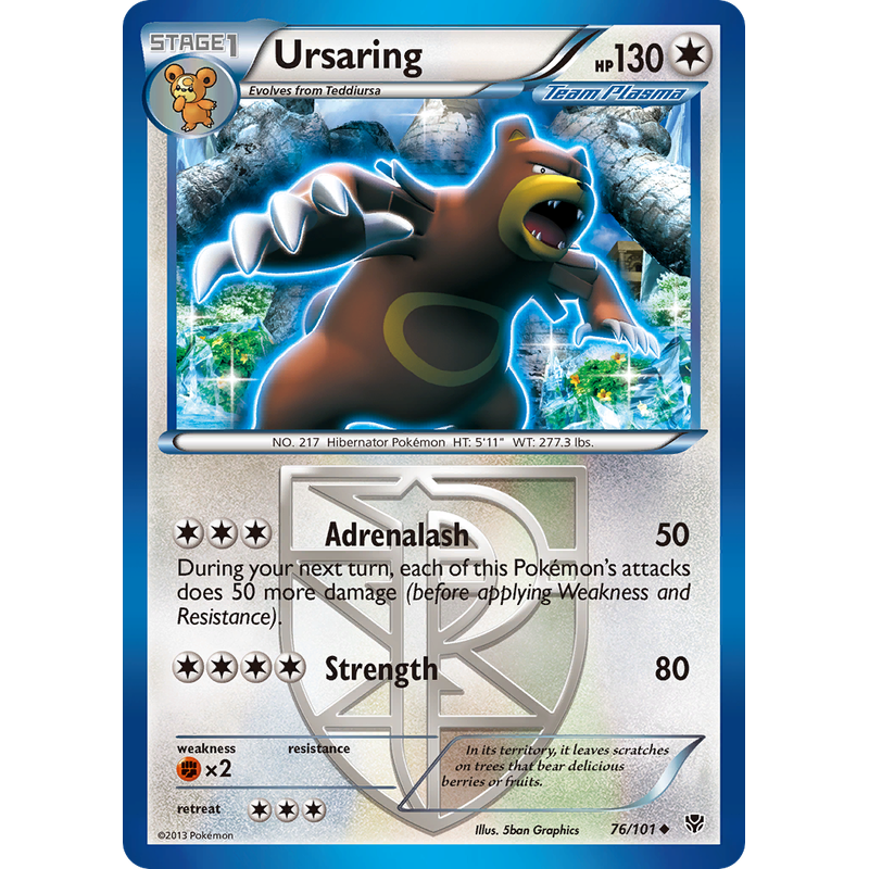 Verified Ursaring Plasma Blast Pokemon Cards Whatnot