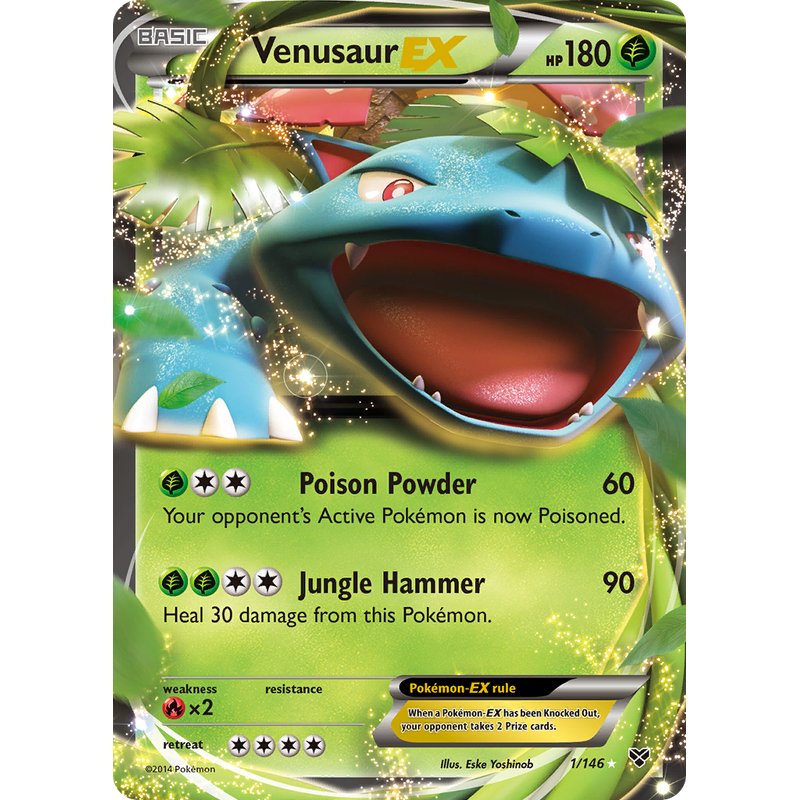 Verified VenusaurEX XY Pokemon Cards Whatnot