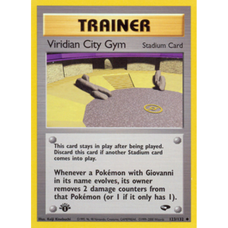 Viridian City Gym - Gym Challenge (1st edition)