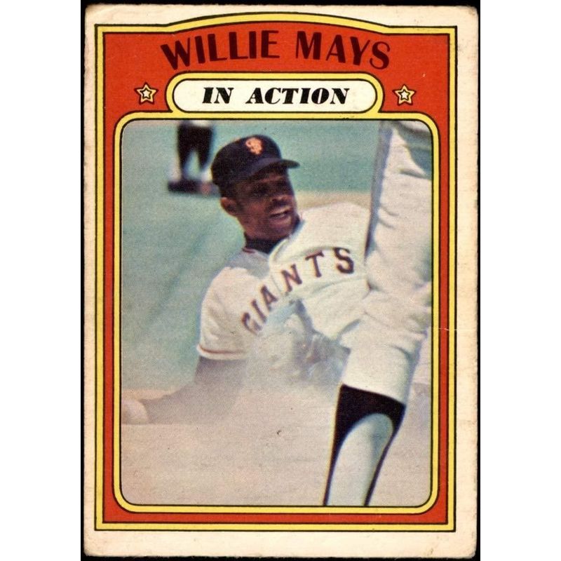 Willie Mays - 1972 Topps