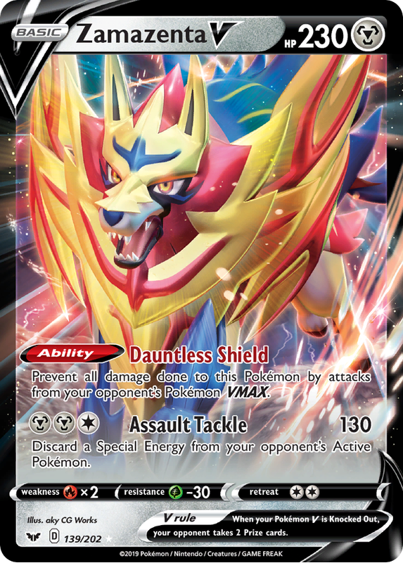 Verified Zamazenta V Sword Shield Pokemon Cards Whatnot