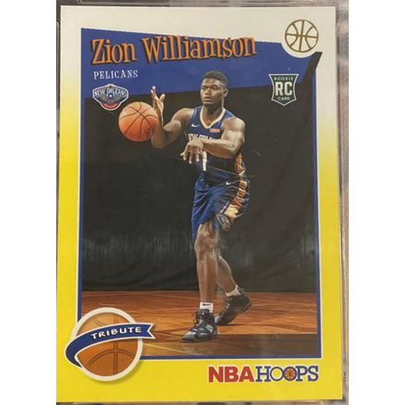 Zion Williamson - 2019 Panini Hoops (Yellow)