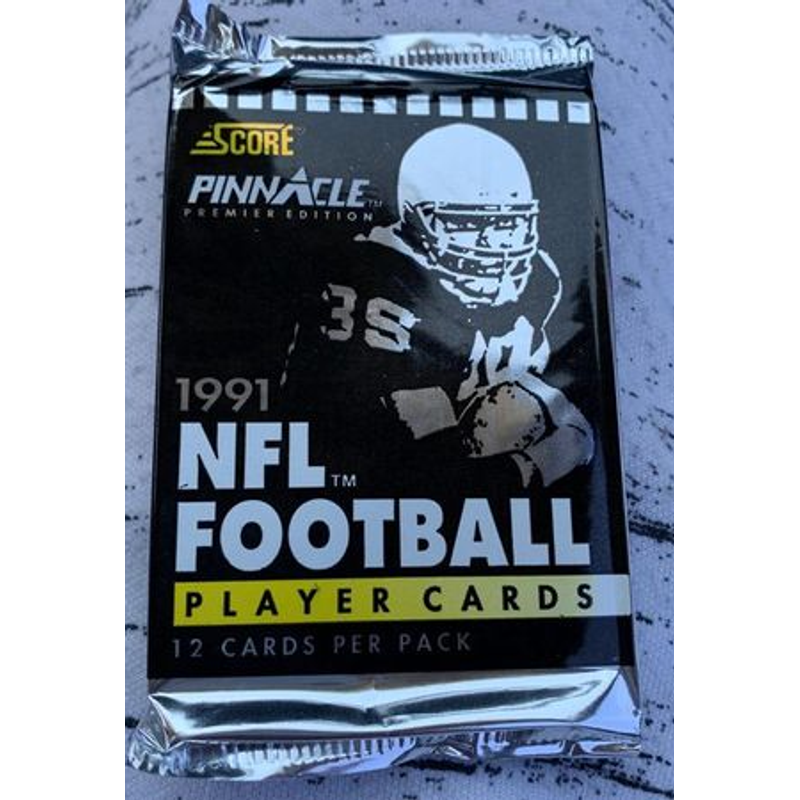 1991 Score Pinnacle NFL Football Pack (12 cards)