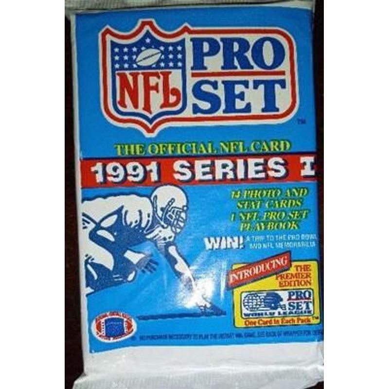 1991 Pro Set Series 1 Football Cards