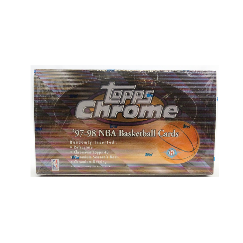 1997-98 Topps Chrome Basketball Hobby Box