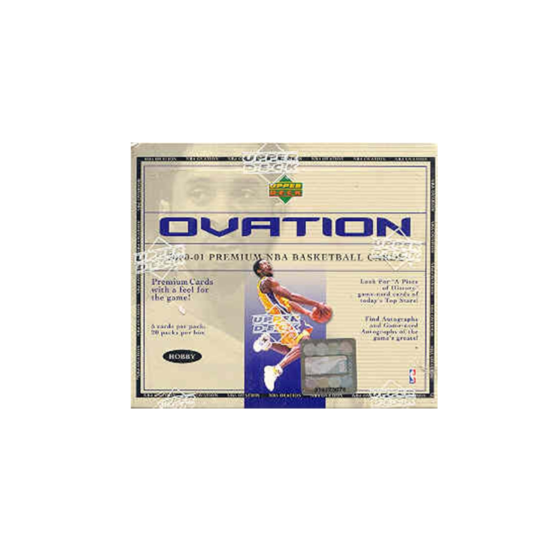 2000-01 Upper Deck Ovation Basketball Hobby Box