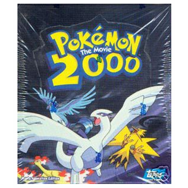 2000 Topps Pokemon 2000 The Movie Trading Cards Booster Box
