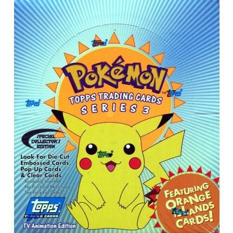 2000 Topps Pokemon trading card Series 3 Booster Box