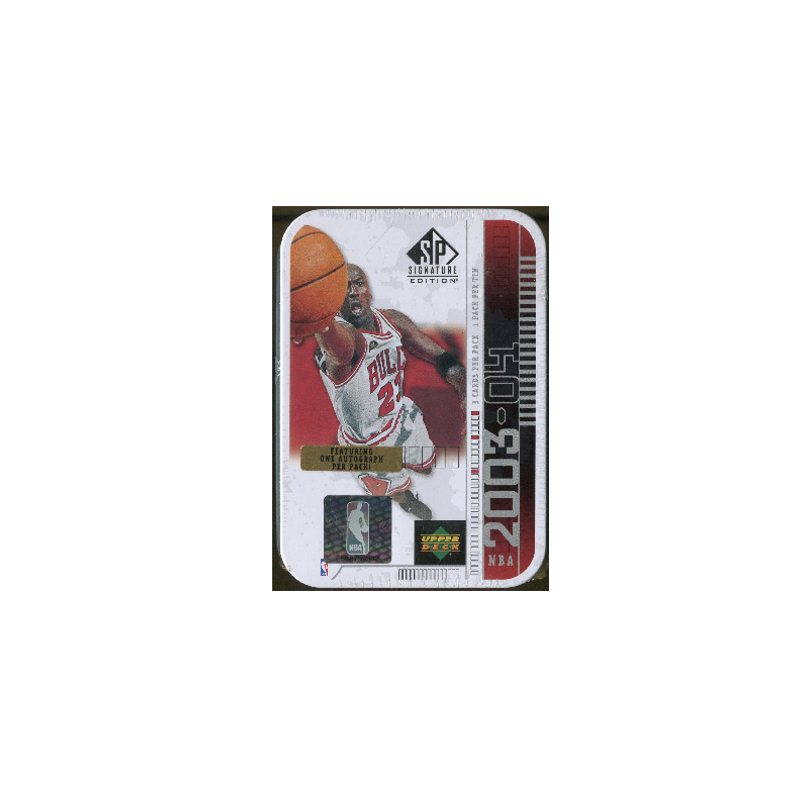 2003-04 Upper Deck SP Signature Basketball Hobby Box (Michael Jordan White)
