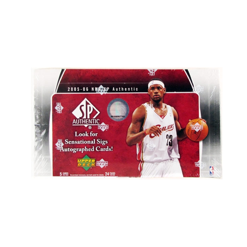 2005-06 Upper Deck SP Authentic Basketball Hobby Box