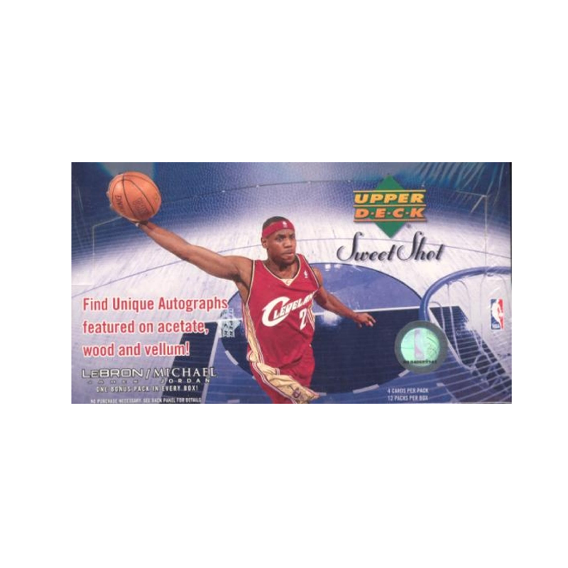 2005-06 Upper Deck Sweet Shot Basketball Hobby Box