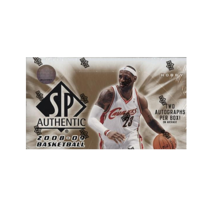 2008-09 Upper Deck SP Authentic Basketball Hobby Box