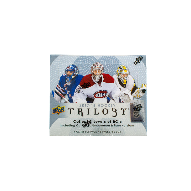 2017/18 Upper Deck Trilogy Hockey Hobby Box