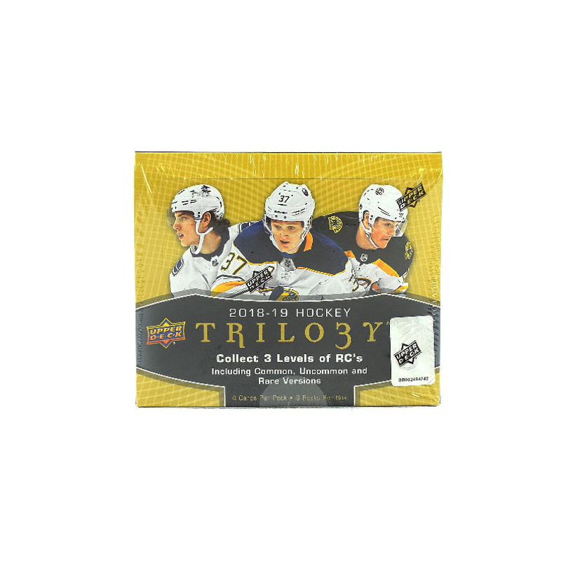 2018/19 Upper Deck Trilogy Hockey Hobby Box