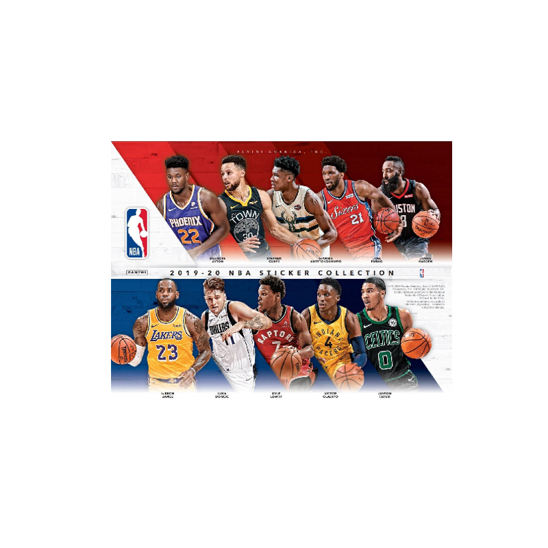2019-20 Panini NBA Basketball Sticker Collection Box