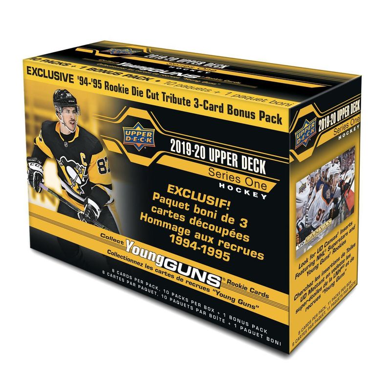 2019-20 Upper Deck Hockey Series 1 Blaster Box (10 packs)