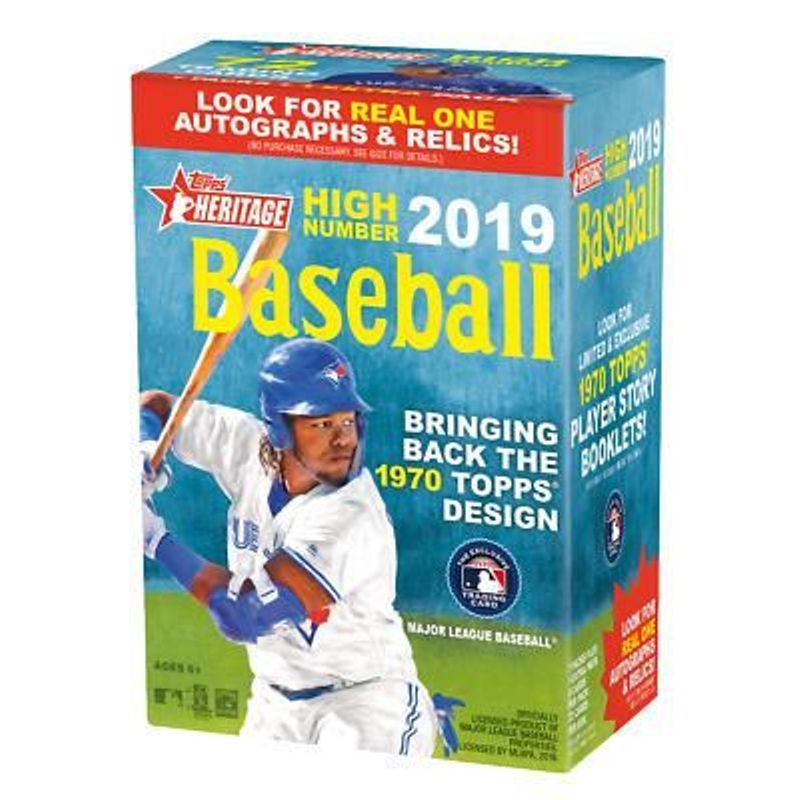 2019 Topps Herigate Baseball High Number Blaster Box