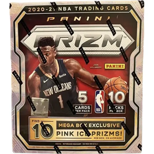 Verified 2020-21 Panini Prizm Basketball Mega Box Panini Cards 