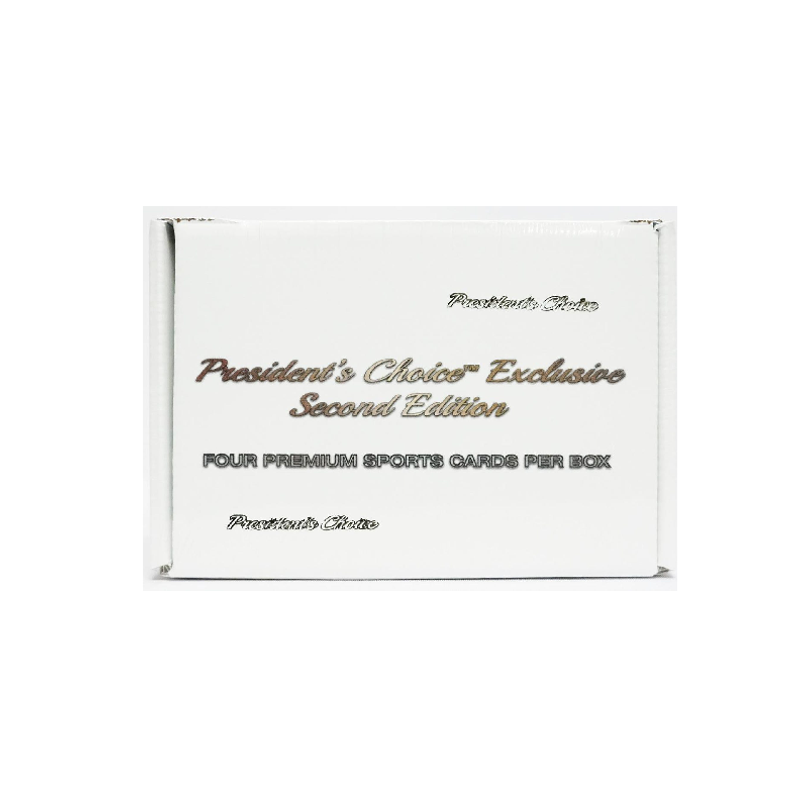 2020-21 President's Choice Exclusive Second Edition Hobby Box